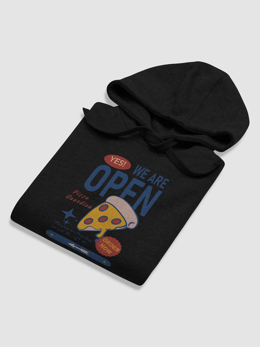 Pepperoni Pizza Open Sign Unisex Hoodie product image (76)