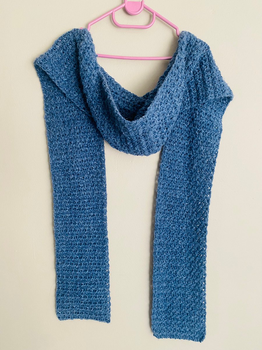 Crochet Hooded Scarf Written Pattern product image (5)