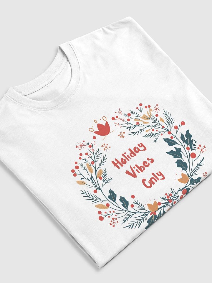 Christmas Men's T-shit | holiday vibes only product image (2)