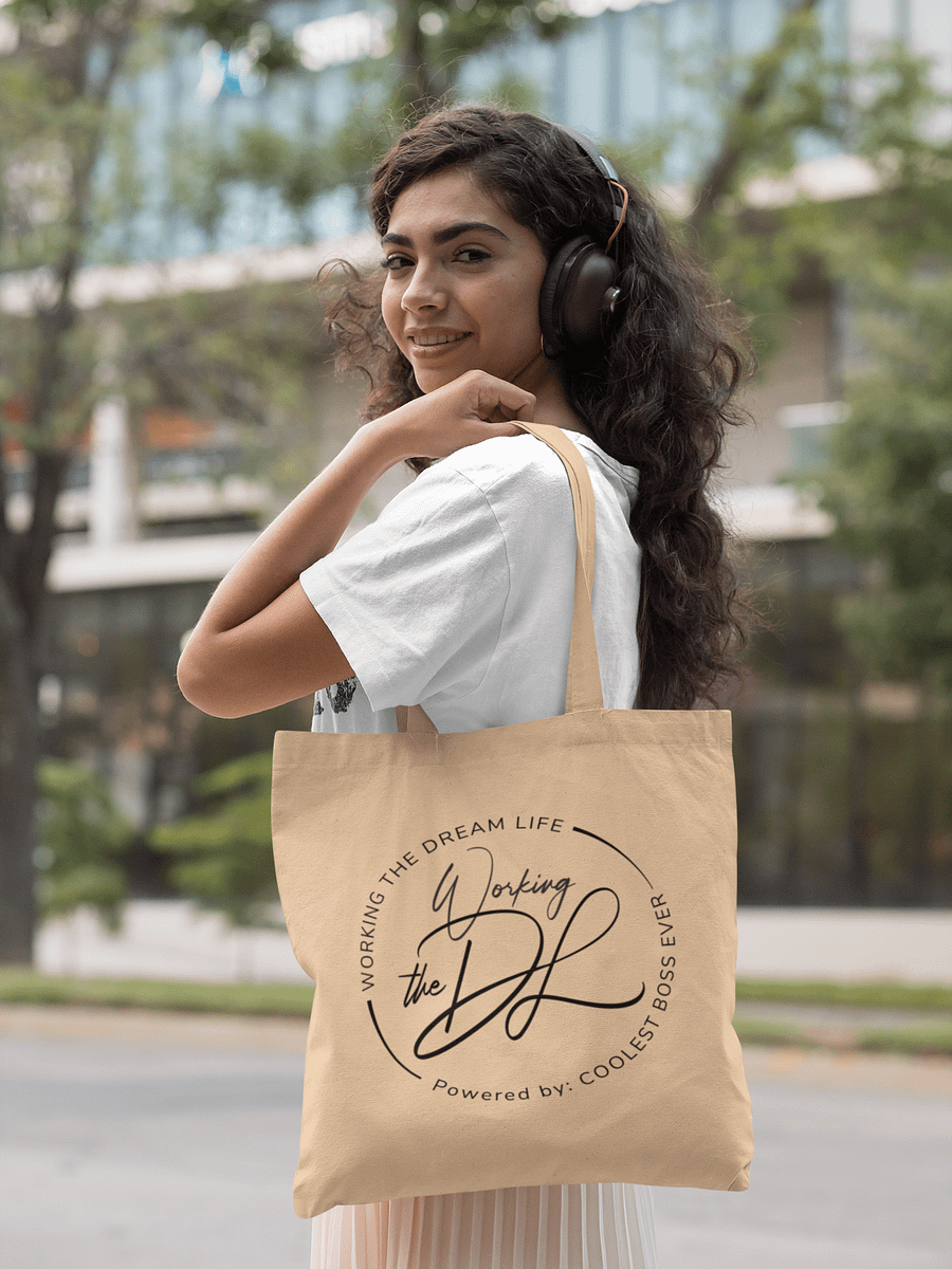 Cream Econscious Organic Cotton Tote Bag – Eco-Friendly Reusable Shopping & Everyday Carry Bag product image (5)