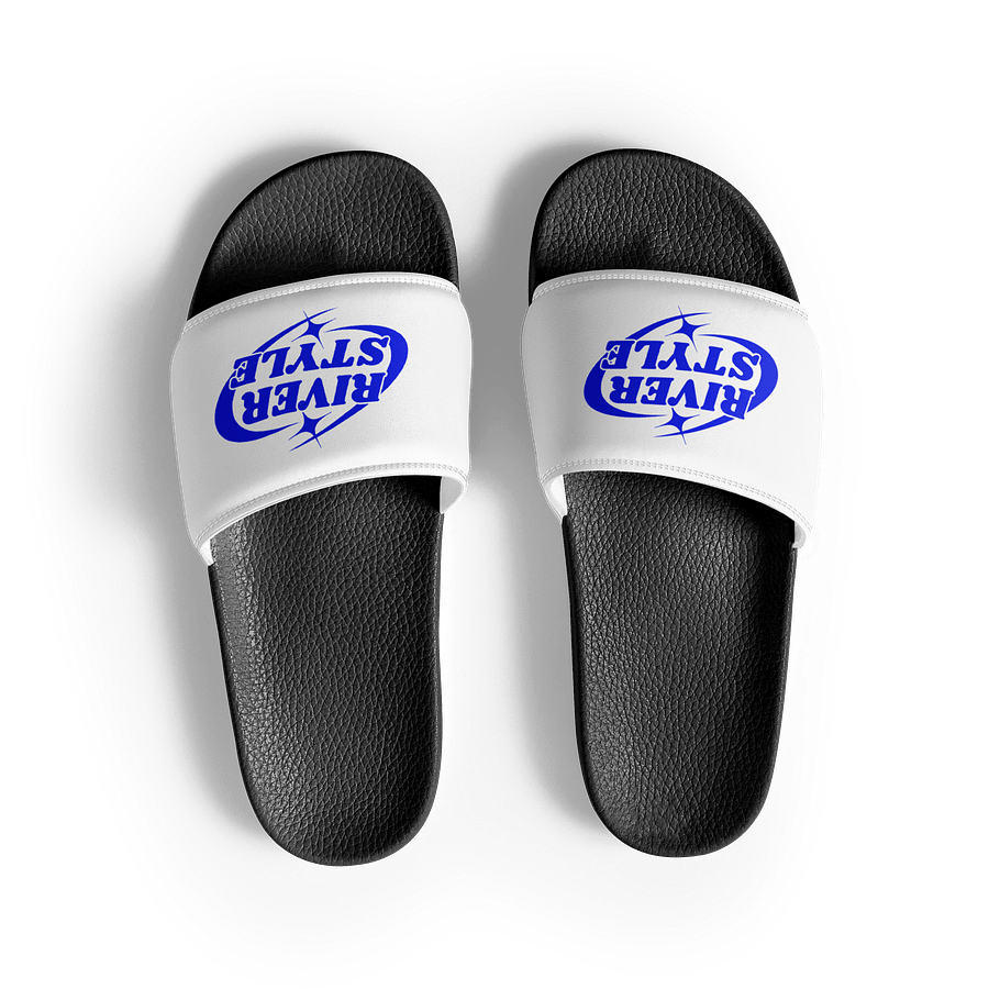 River Style Blue Men's Beach Slides product image (3)