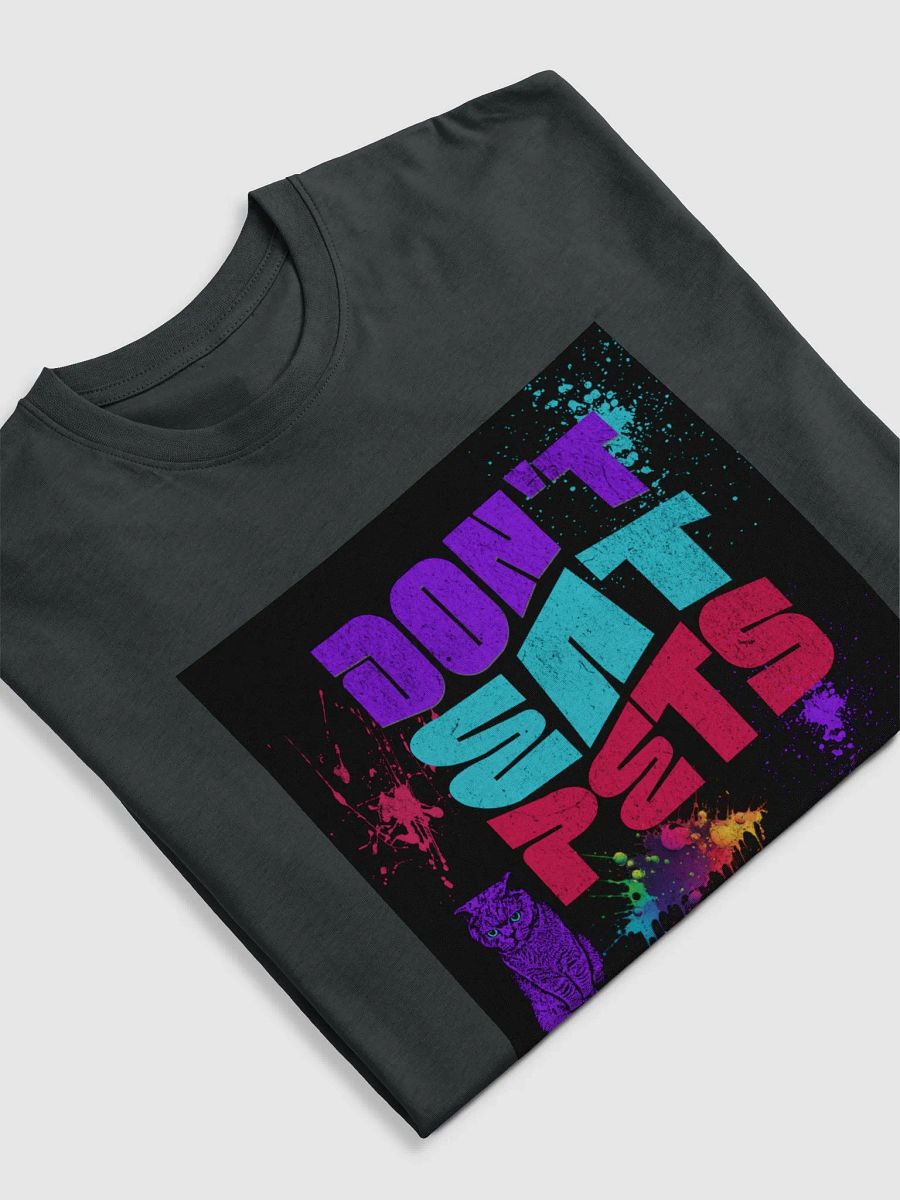 don't eat pets, Colorful Cat Typography Tee product image (5)