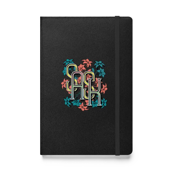 Sask Saskatoon Saskatchewan Flower Floral Hardcover Notebook product image (1)
