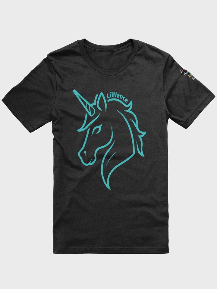 Mystical Line Art Unicorn T-Shirt product image (2)