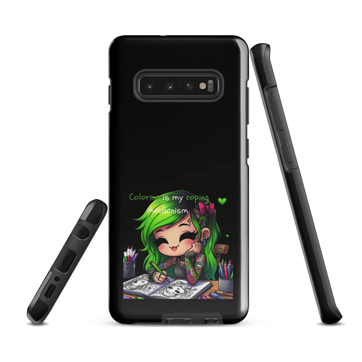 coloring is my coping mechanism samsung case product image (3)