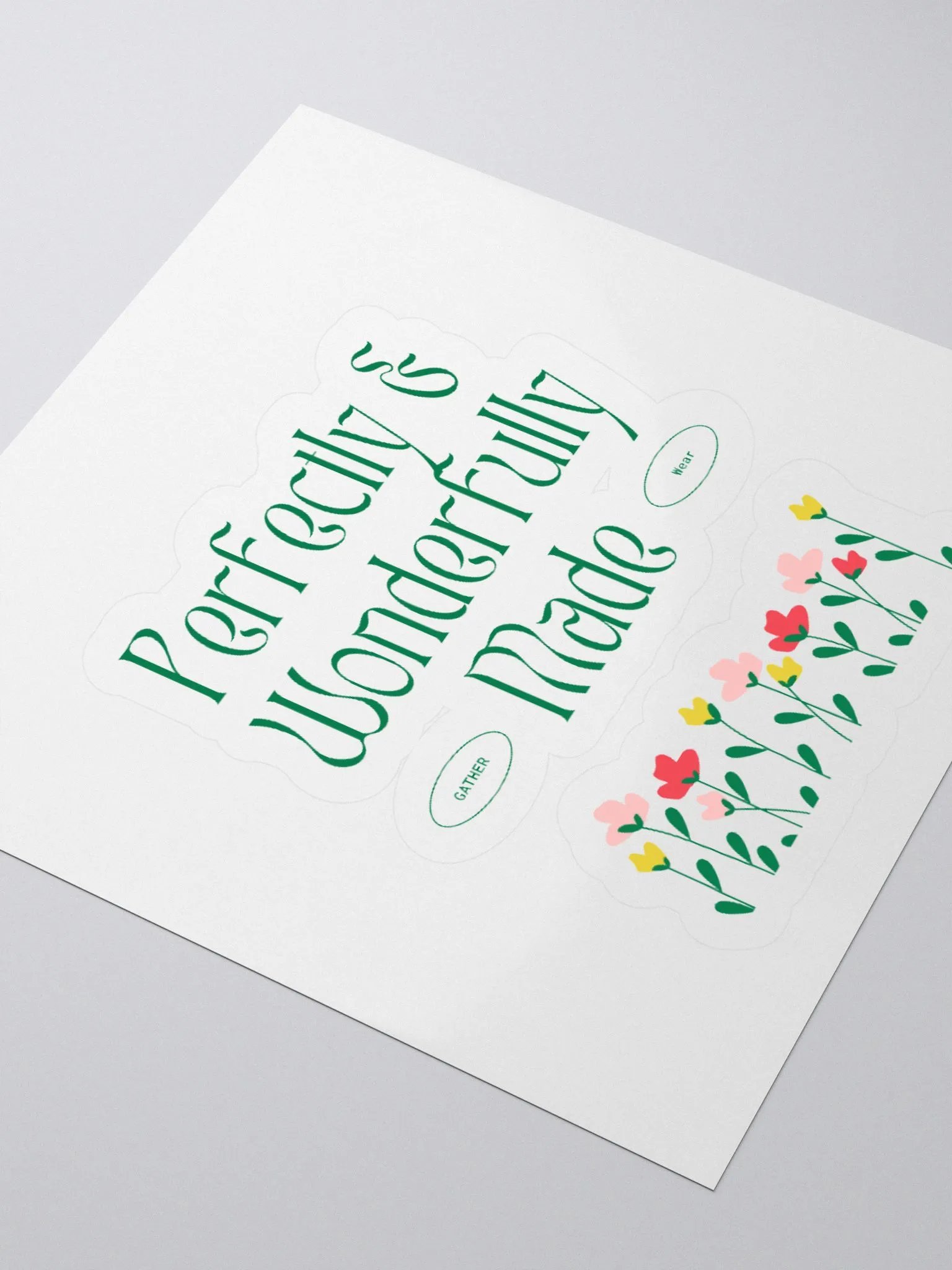 Perfectly & Wonderfully Made Stickers product image (3)