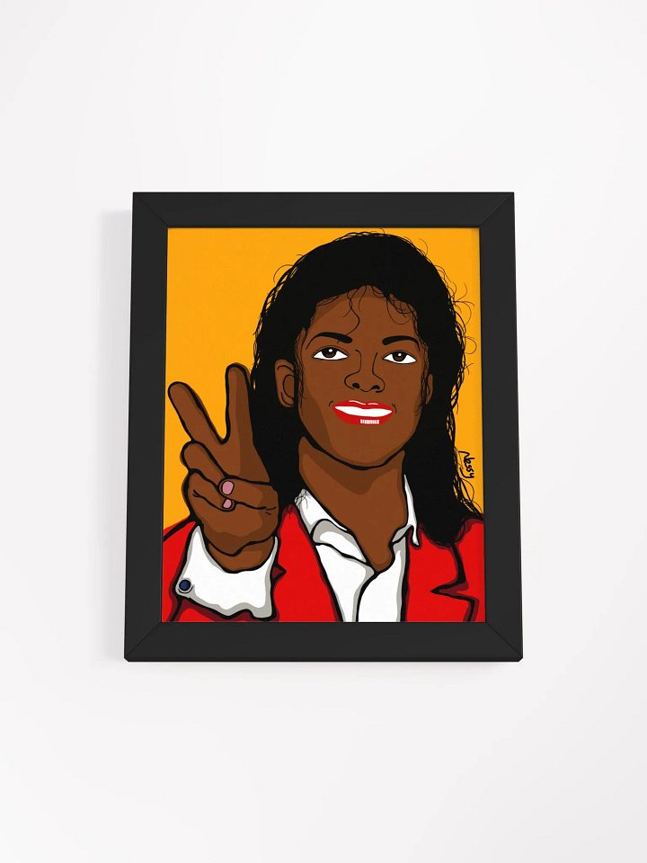 ICON SERIES - Michael (Framed Matte Print) product image (1)