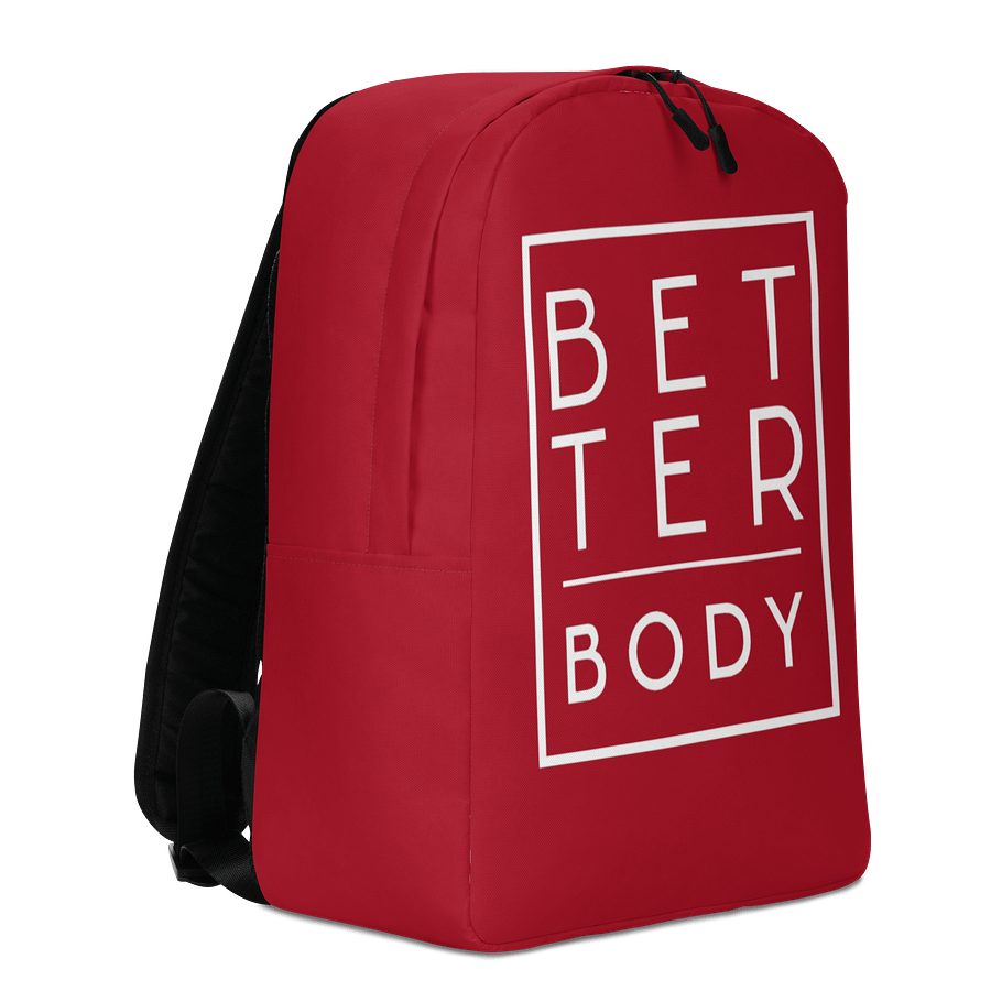 Better Body Black/Blue Logo Luxury Backpack product image (3)