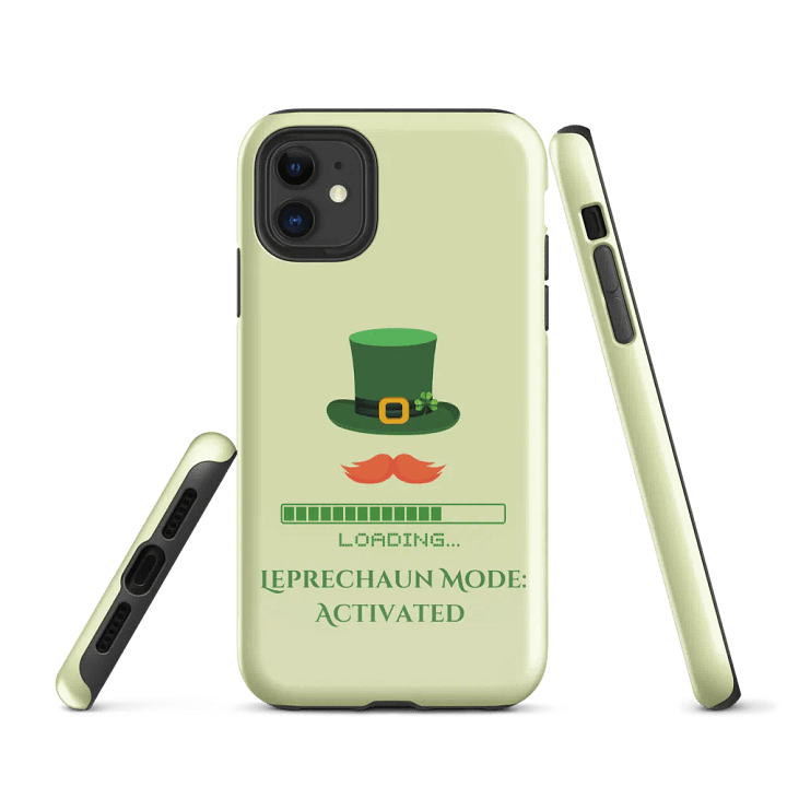 Leprechaun Mode Activated iPhone® Tough Case product image (1)