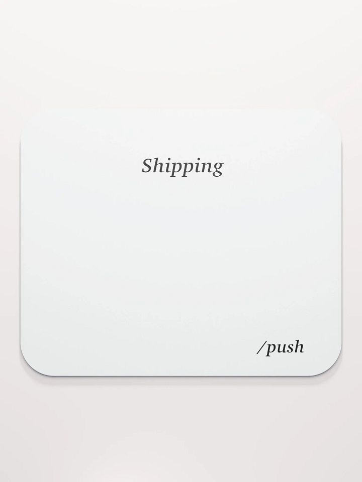 Shipping mouse pad product image (2)