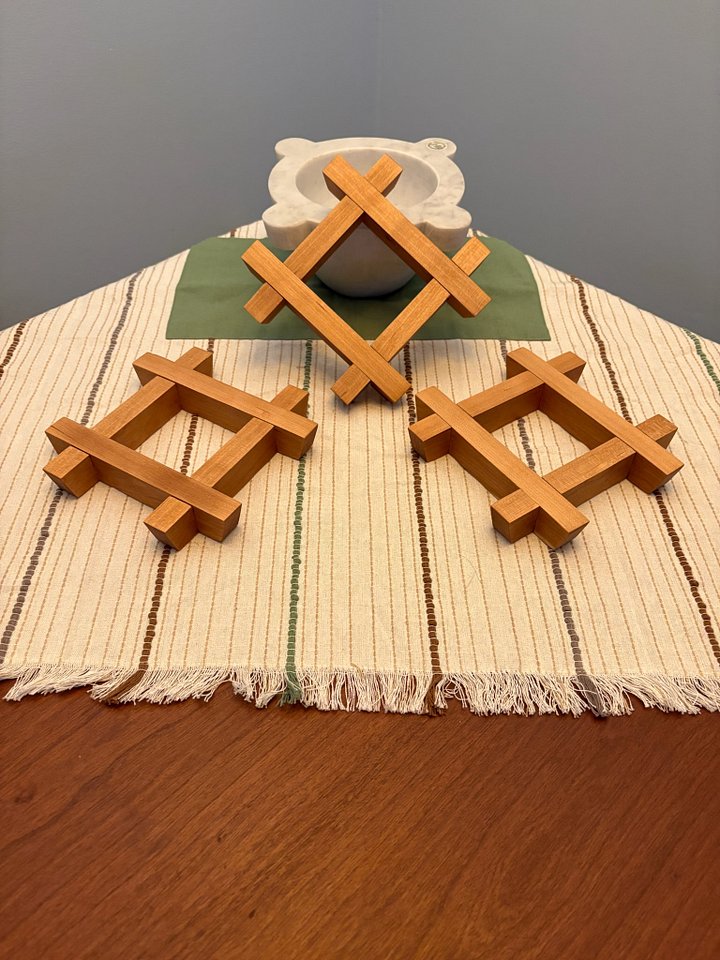 Trivet - Cherry Wood product image (2)