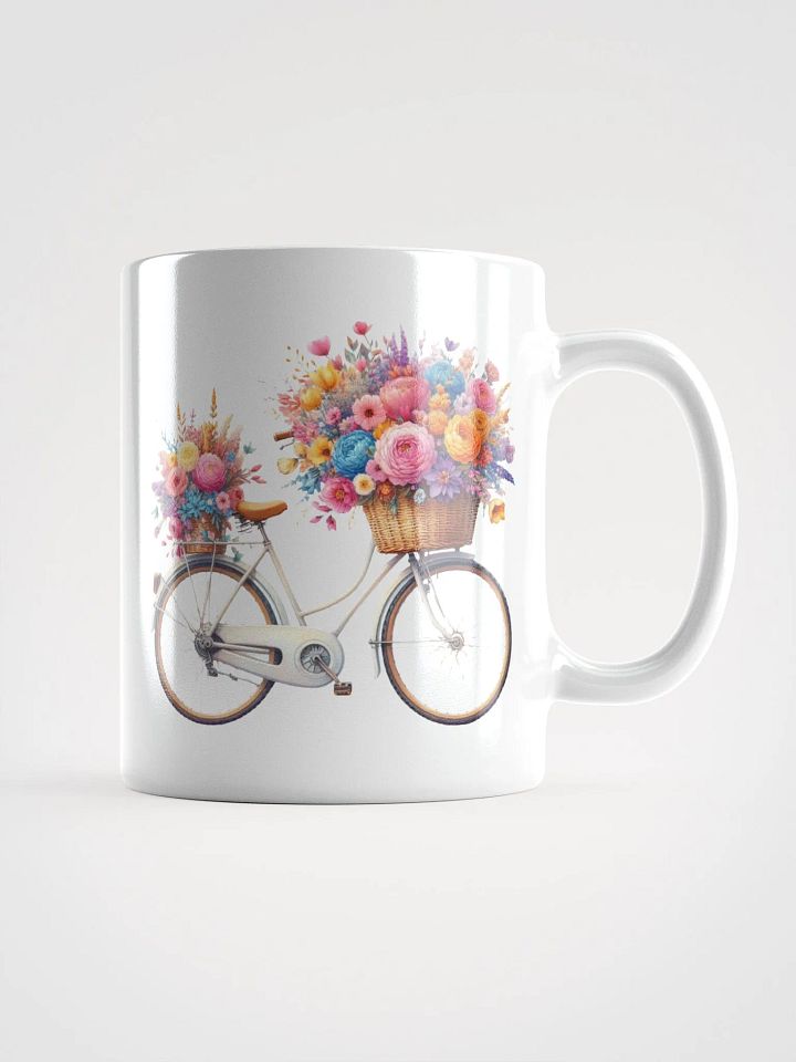 Blossoming Ride Ceramic Mug product image (1)