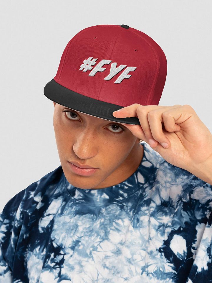 Tombi's "#FYF" Snapback Hat product image (2)