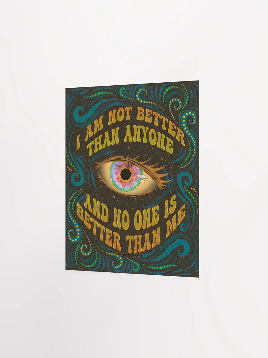 Matte Poster - Universally Equal product image (4)