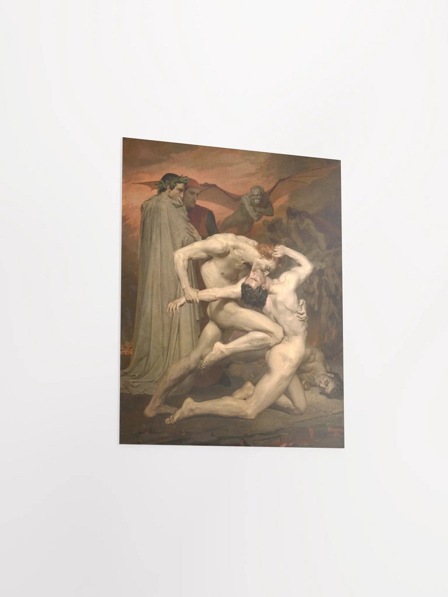 ''Dante and Virgile'' by William-Adolphe Bouguereau Poster product image (3)