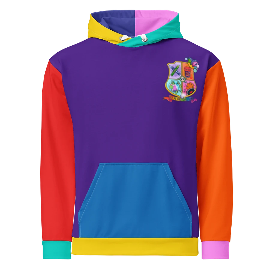 School of Chaos Colourblock Hoodie product image (1)