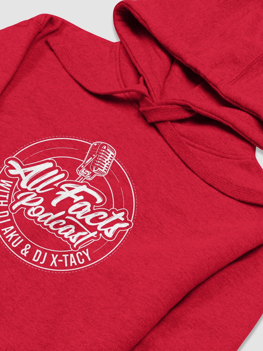 All Facts Red Hoodie product image (3)