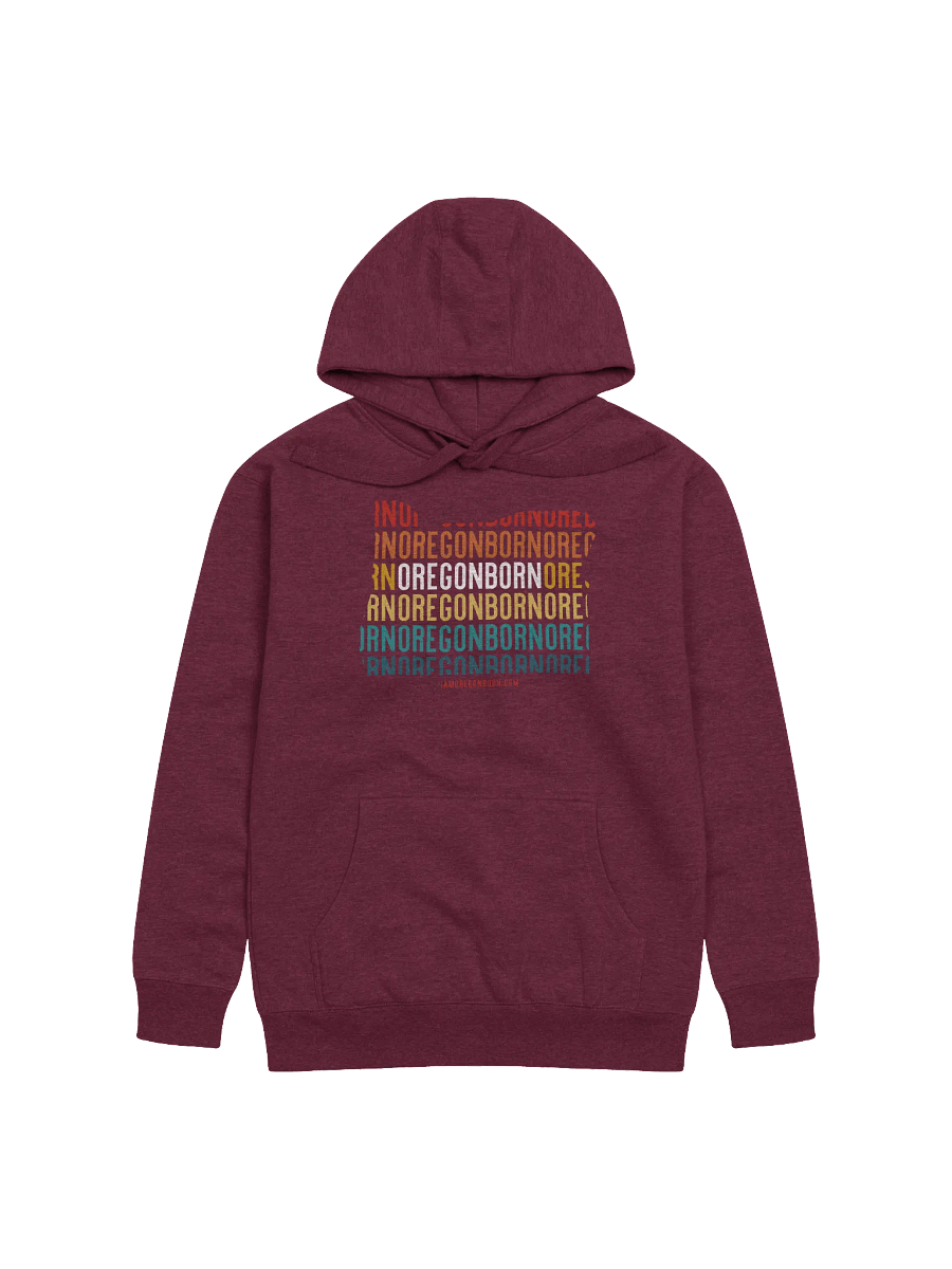 OregonBorn Vintage Sunset Hoodie product image (1)