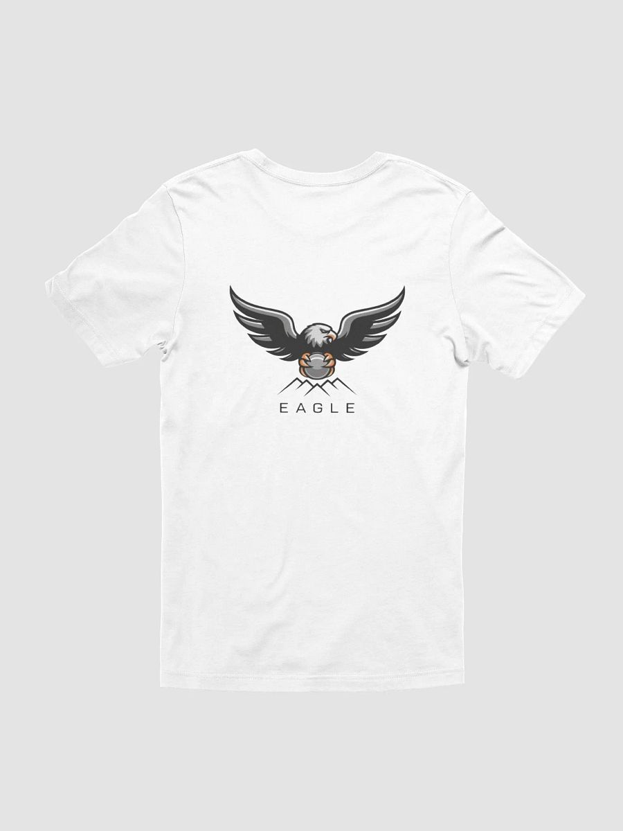 Eagle Brand Unisex T-Shirt - Stylized Eagle and Mountains Design product image (4)
