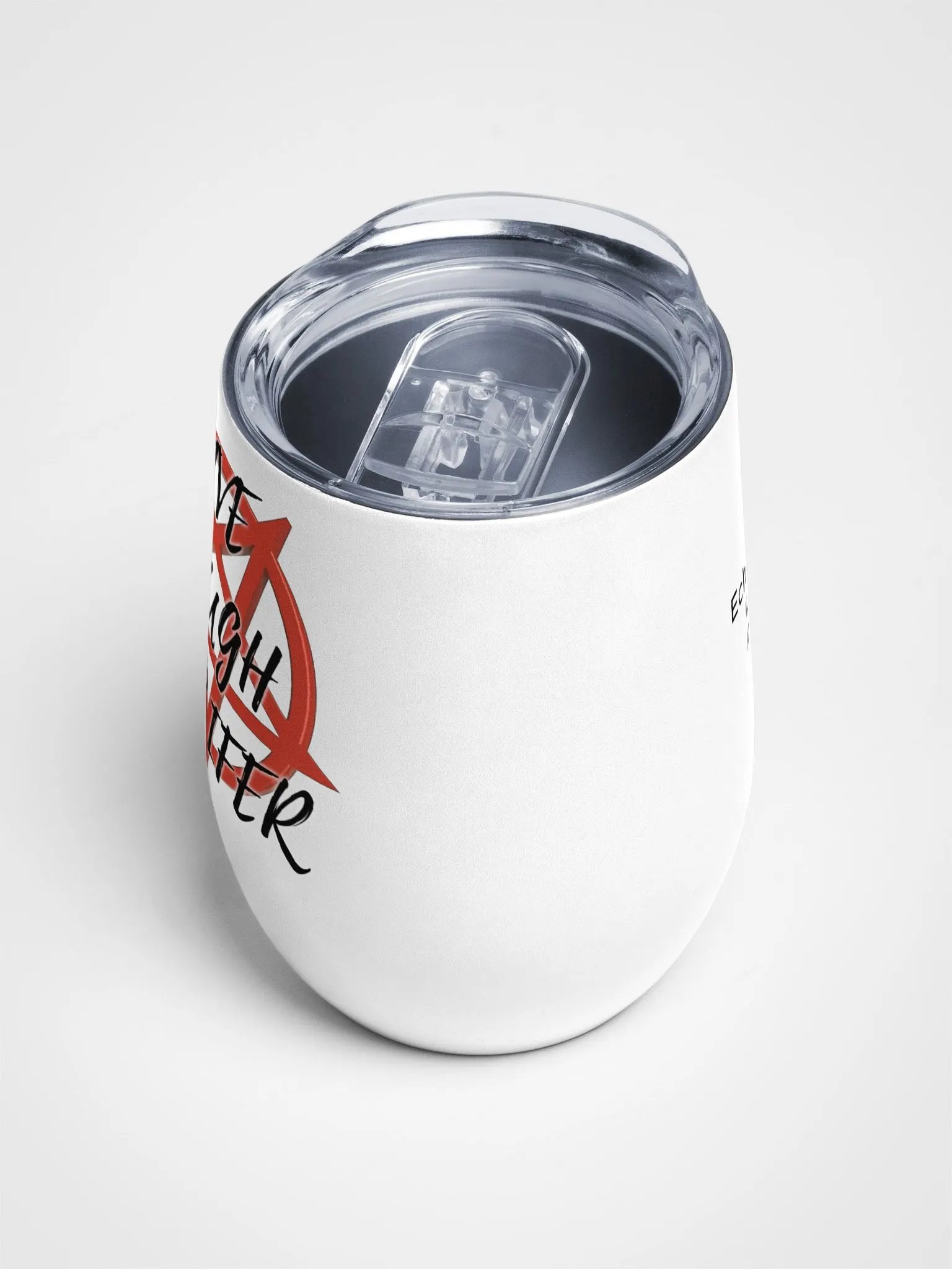 Live Laugh Lucifer Wine Tumbler product image (4)