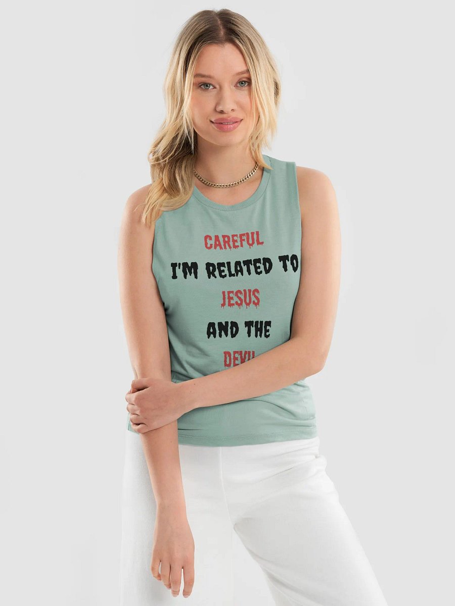 Related to Jesus and the Devil Women's Flowy Muscle Tank product image (12)