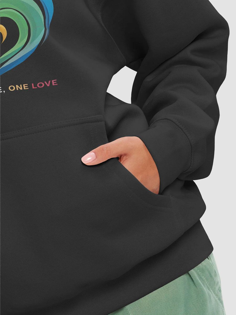 Two People One Love Rainbow Unisex Hoodie product image (8)