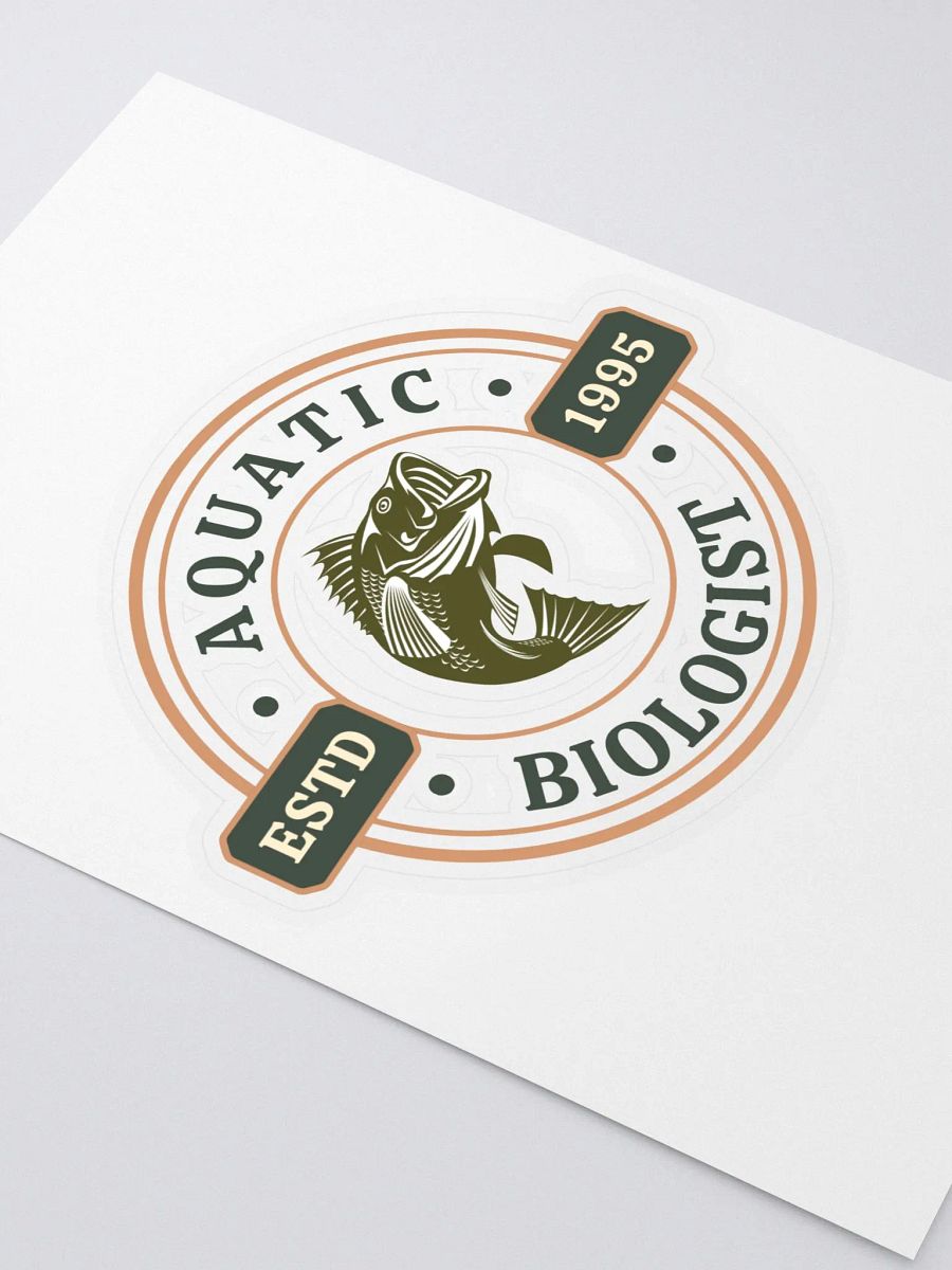 Aquatic Biologist Sticker product image (2)