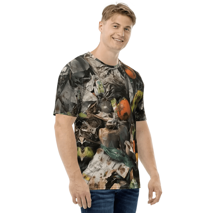 Deconstructed Compost Tee - Eco-Art All-Over Print product image (4)