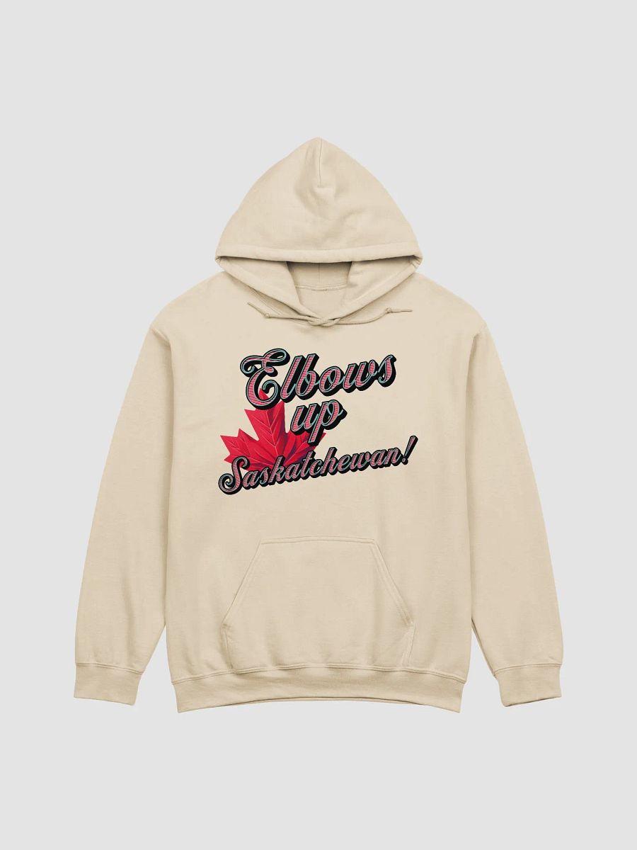 Elbows Up Maple Leaf Saskatchewan Hoodie product image (28)