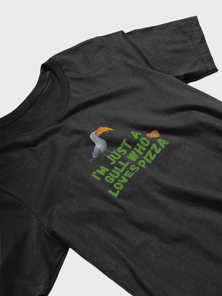 I'm Just a Gull Who Loves Pizza Supersoft T-shirt product image (21)