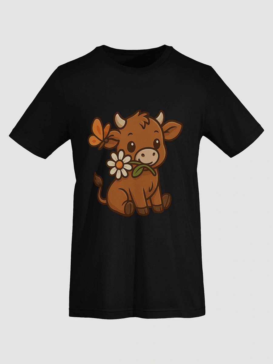 "Cute Baby Cow with Daisy and Butterfly" product image (72)