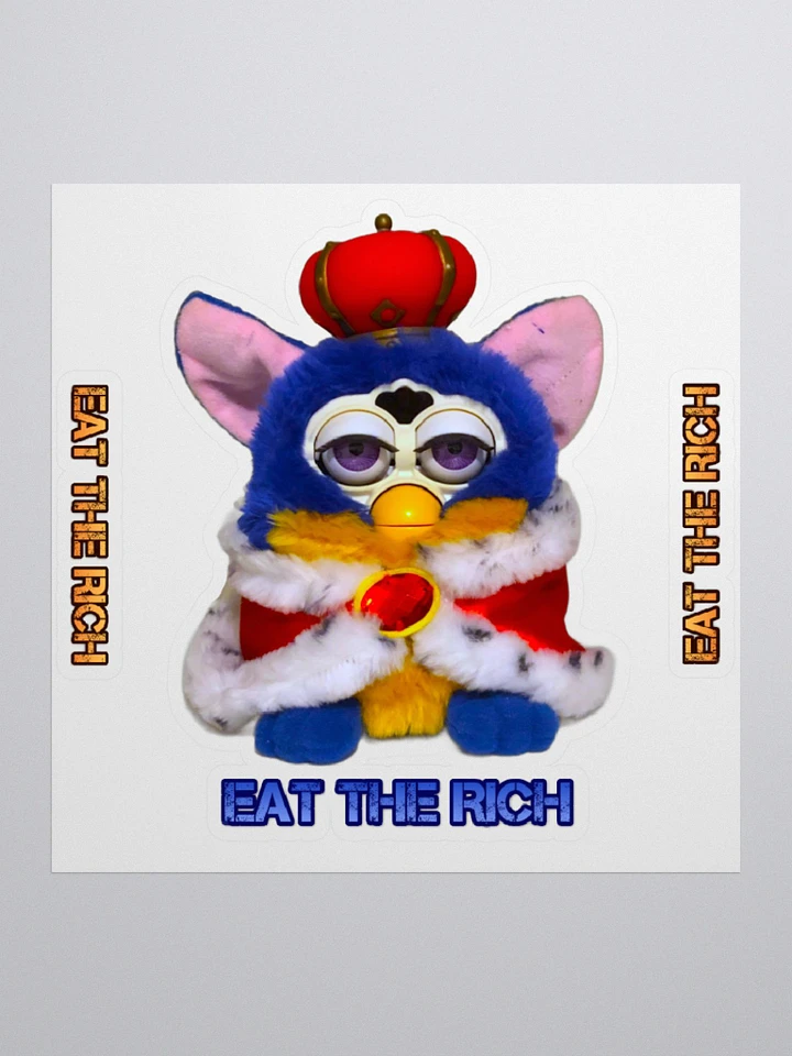 Eat The Rich Sticker product image (1)