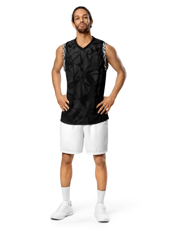 Break the rules | Recycled Unisex Basketball Jersey product image (2)