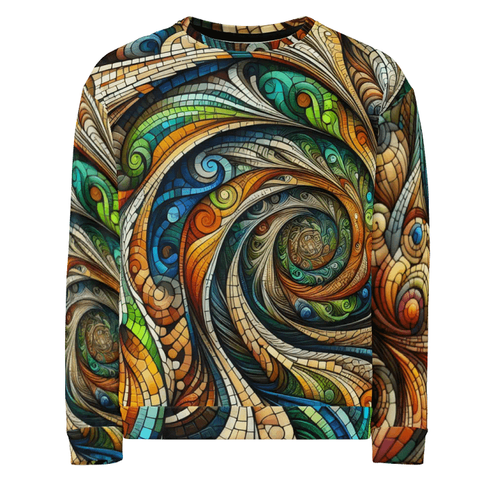 Colorful Patterns - All-Over Unisex Sweatshirt #5 product image (1)