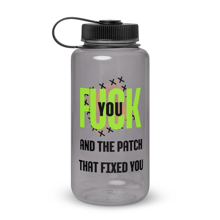 F**k You Wide Mouth Water Bottle product image (1)