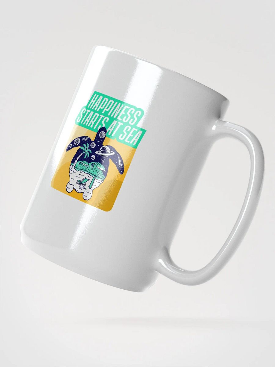 Celestial Turtle Shell Mug | Happiness starts at sea product image (2)