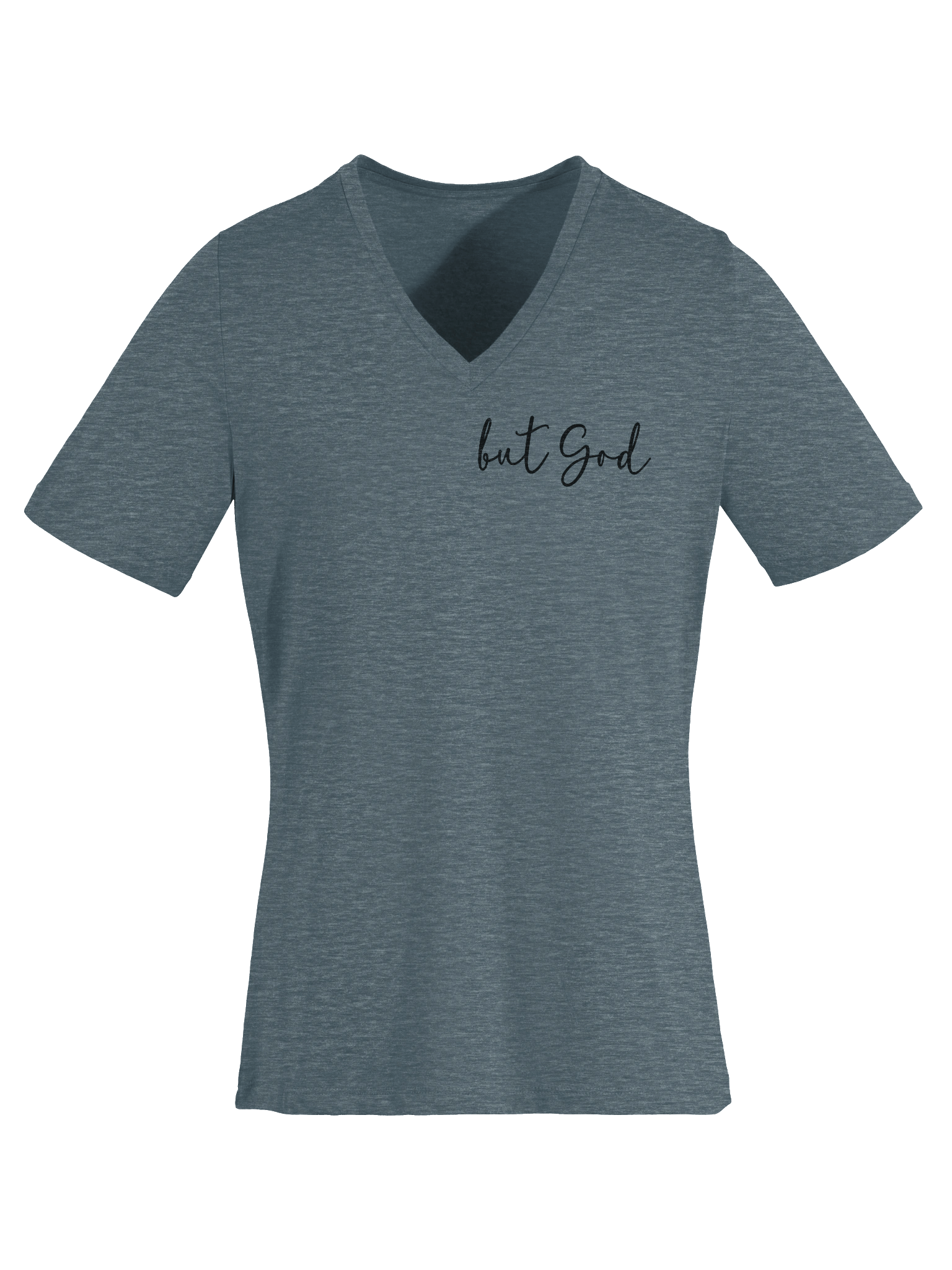 But God V-Neck T-Shirt product image (34)