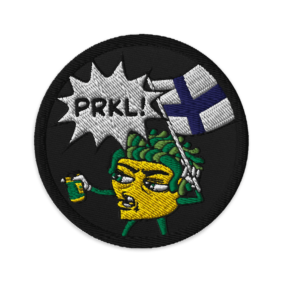 PRKL! embroidered patch product image (1)
