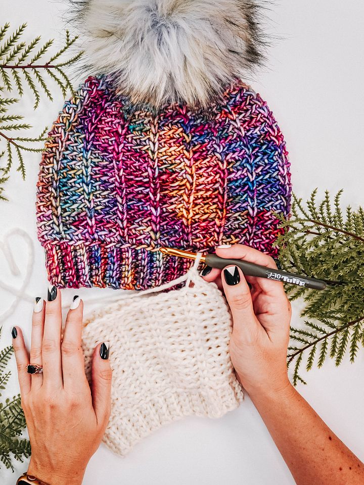 Juniper Knit-Look Crochet Hat Free Pattern (10 Sizes) product image (2)