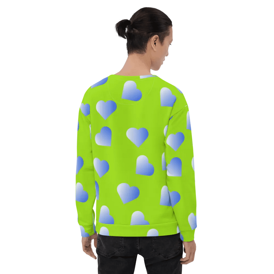 Love Pattern 2 All Over Print Unisex Sweatshirt product image (10)