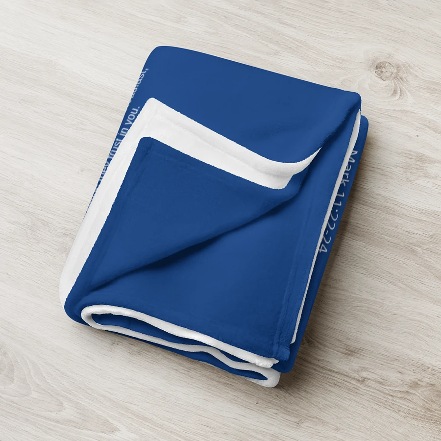 Armour Of God Royal Blue Prayer Blanket product image (8)