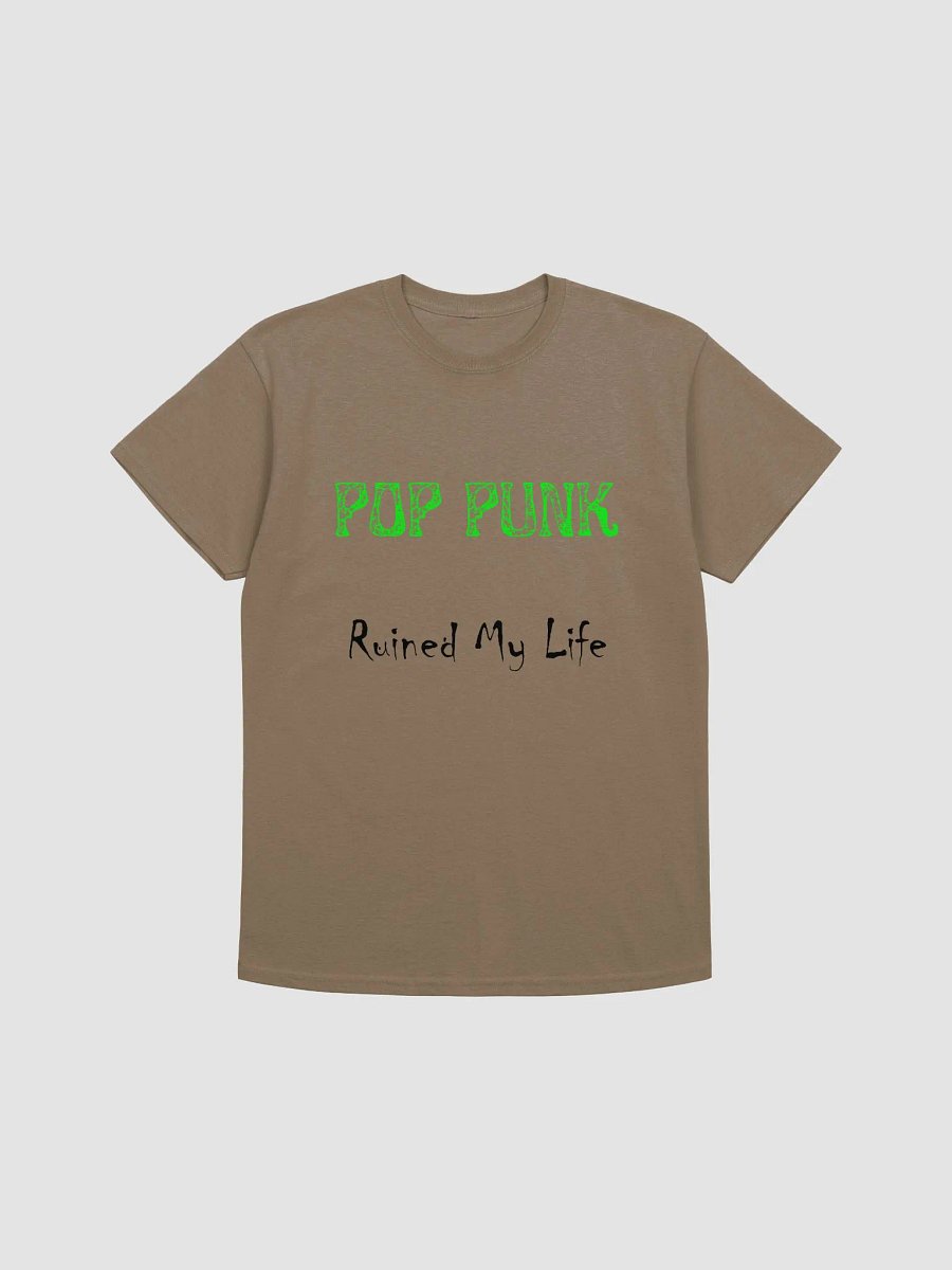 Pop Punk Ruined My Life (Black) Heavyweight T-Shirt product image (1)
