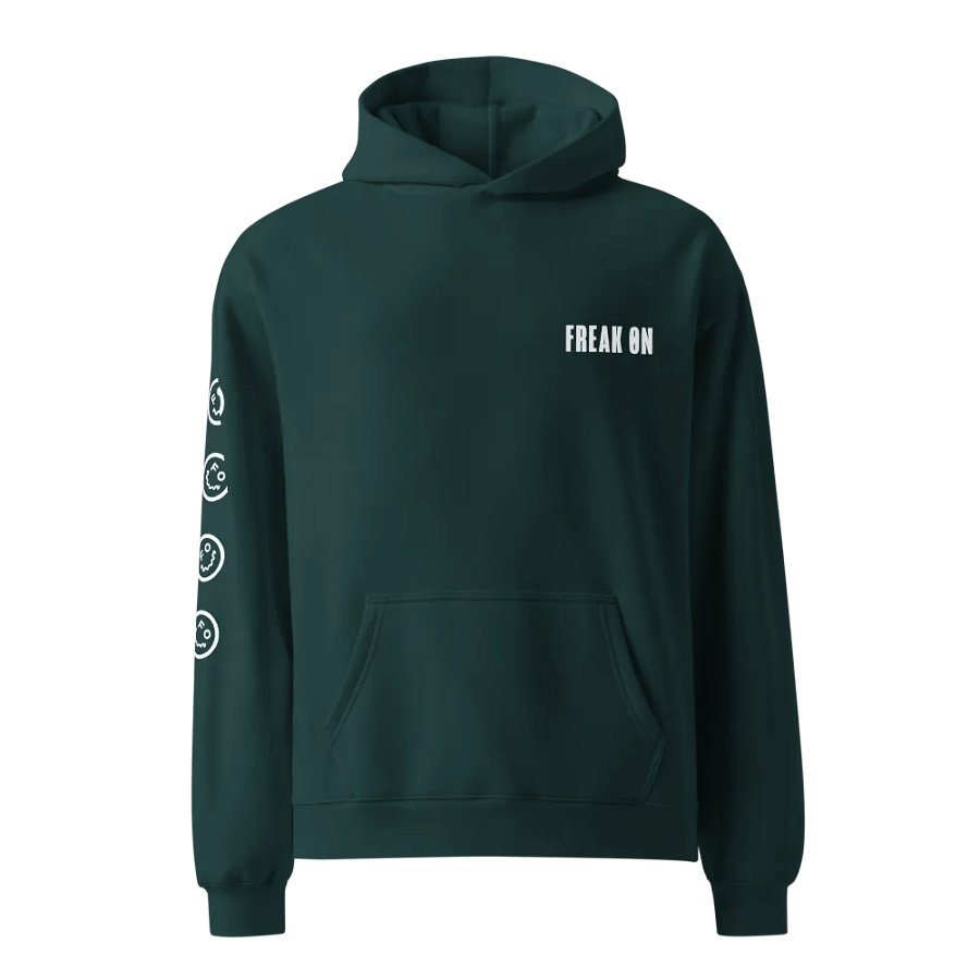 Oversize fit FREAK ON Smile Hoodie product image (4)