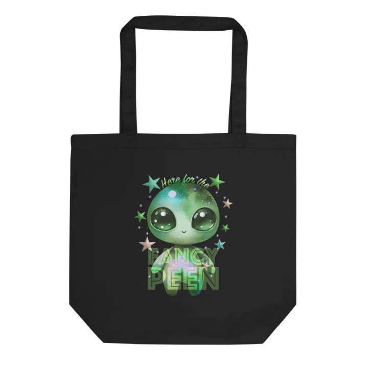 Fancy Alien Tote (Green Dude) product image (1)