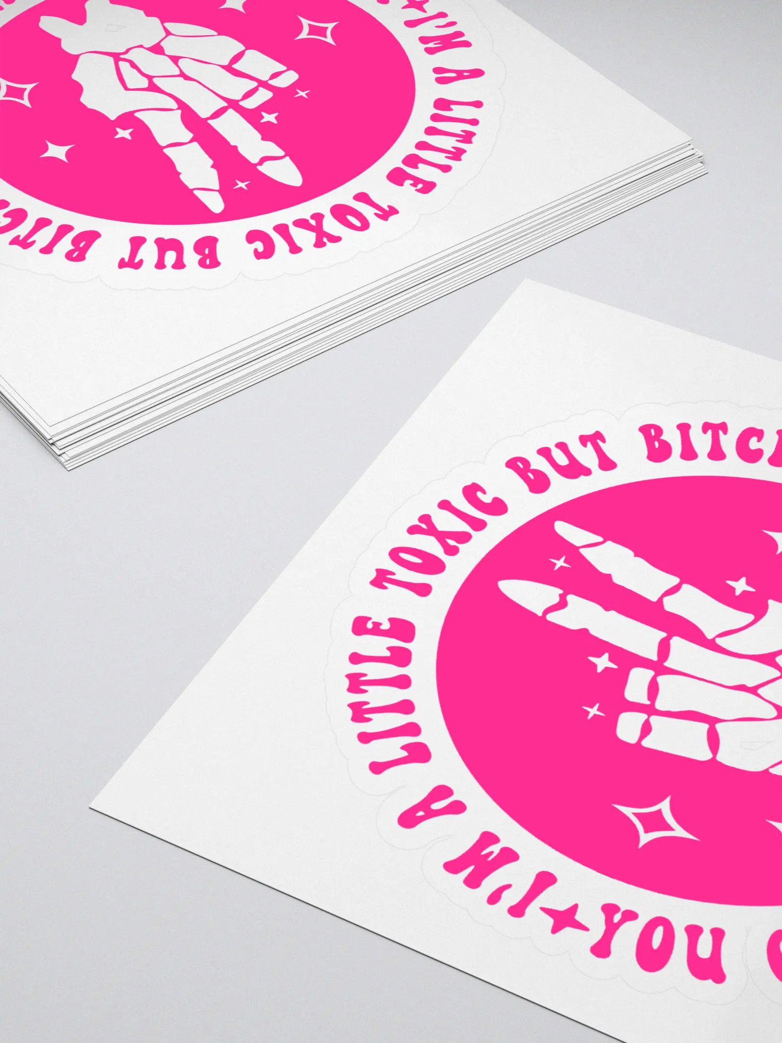 Im a little toxic but...(sticker) product image (4)