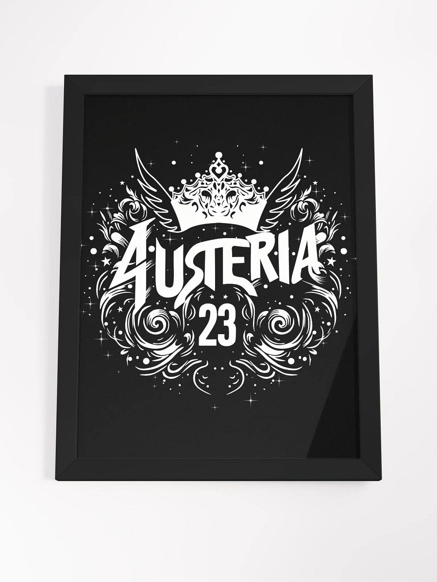 Crown and Wings | Framed Matte Poster 12'' x 16'' product image (4)