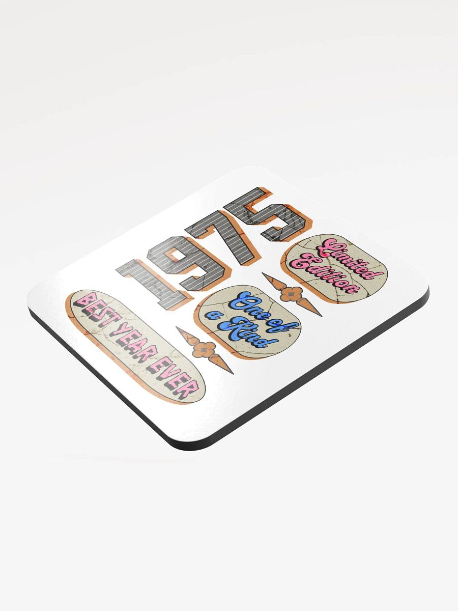 Limited Edition 1975 Retro Cork Coaster Set product image (1)
