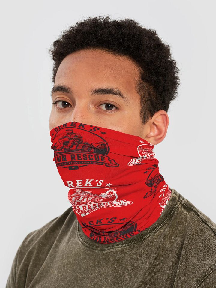 Red Rescue Neck Gaiter product image (2)