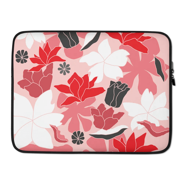 Floral Fusion Laptop Sleeve product image (2)