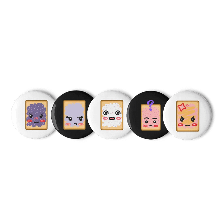 Emote Poptart Pins product image (2)